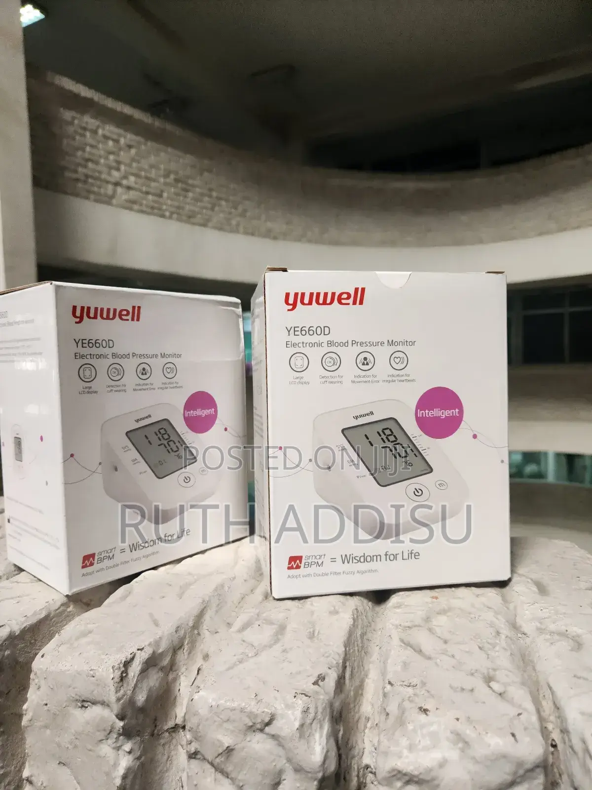 Digital Yuwell Blood Pressuer Monitor管理brand New Bp Monitor