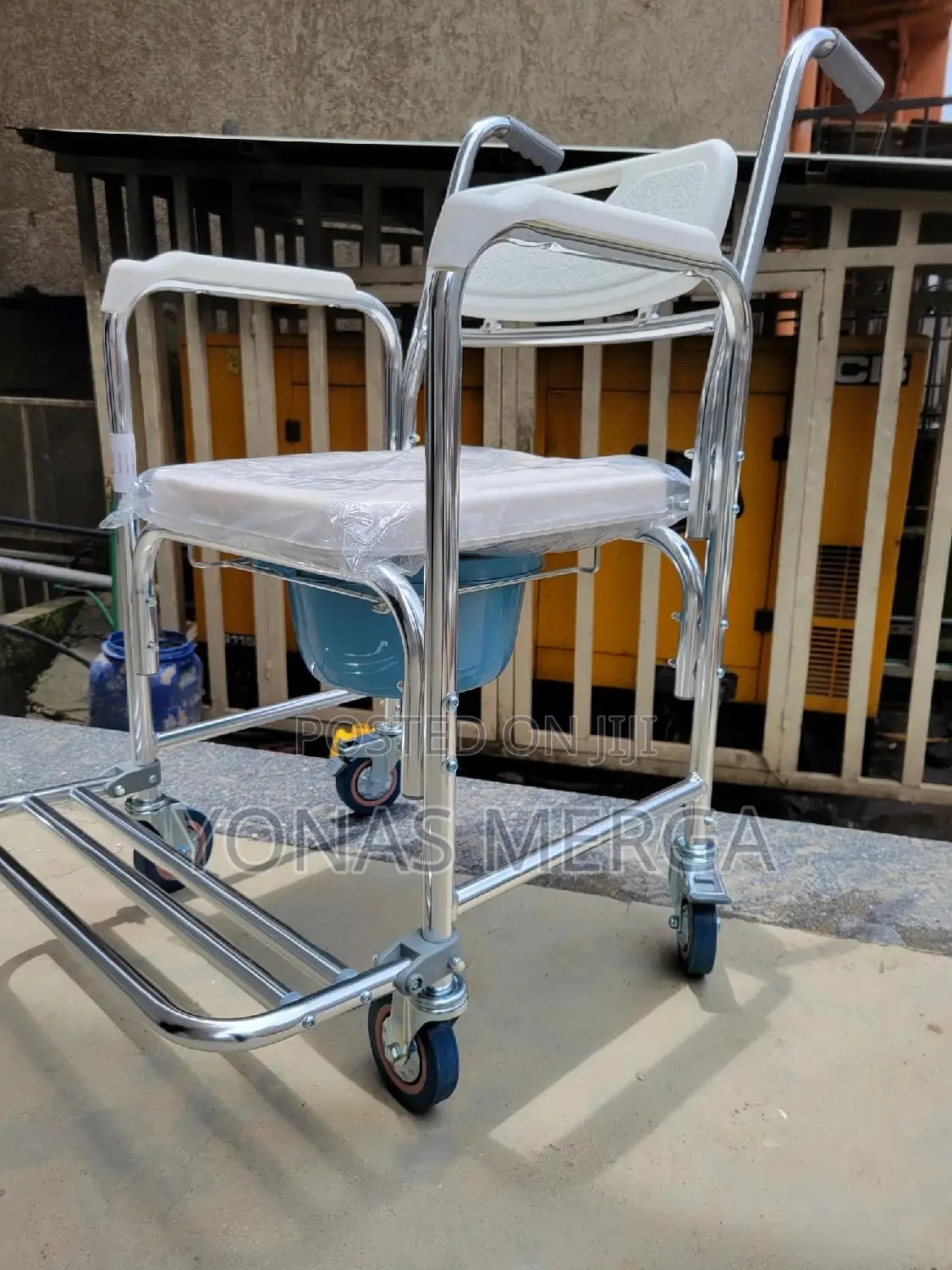 Toilet Chair交𤳙medical Commode Toilet 爺眾rolling Shower Chair