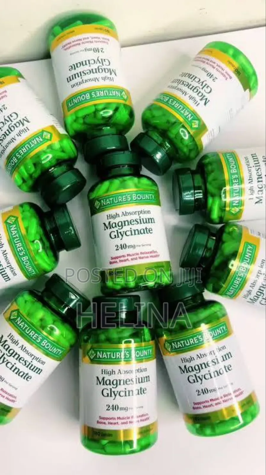 Magnesium Glycinate 180 Capsules for a Healthy Sleep