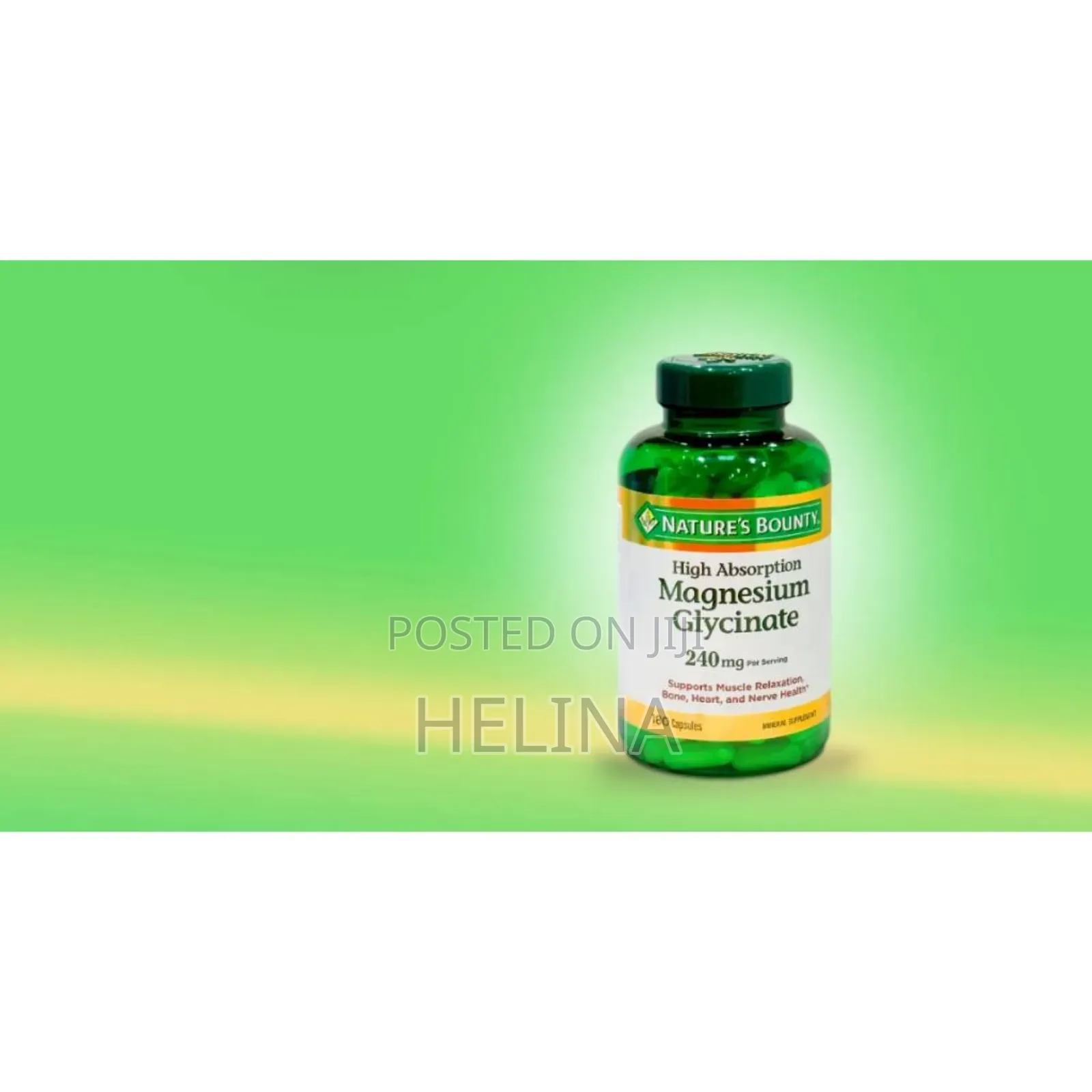 Magnesium Glycinate Plus : Natural Calm Relaxation