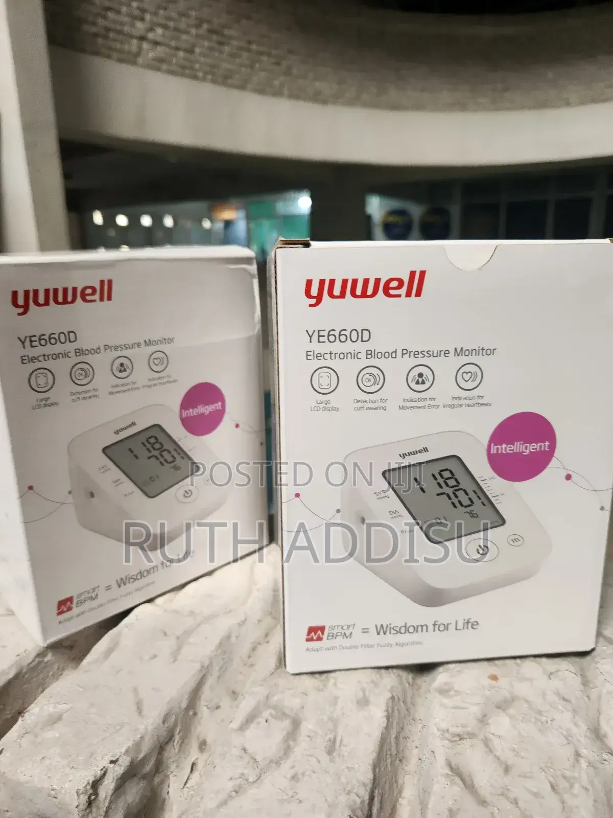Yuwell Blood Pressure Monitor忝你medical Digital Bp Monitor