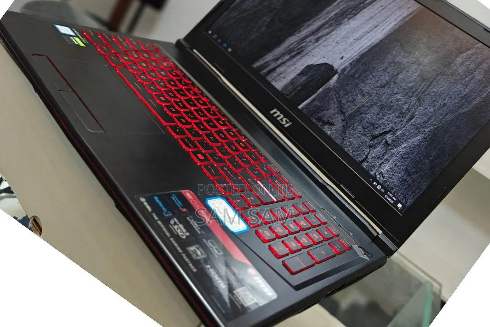 New Laptop MSI GF63 16GB Intel Core I7 SSD 128GB