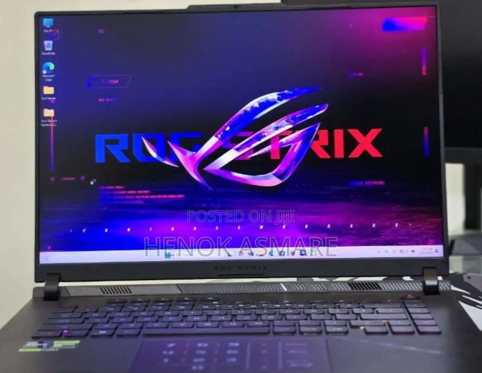 New Laptop Asus ROG Strix G16 G614 16GB Intel Core I9 SSD 1T