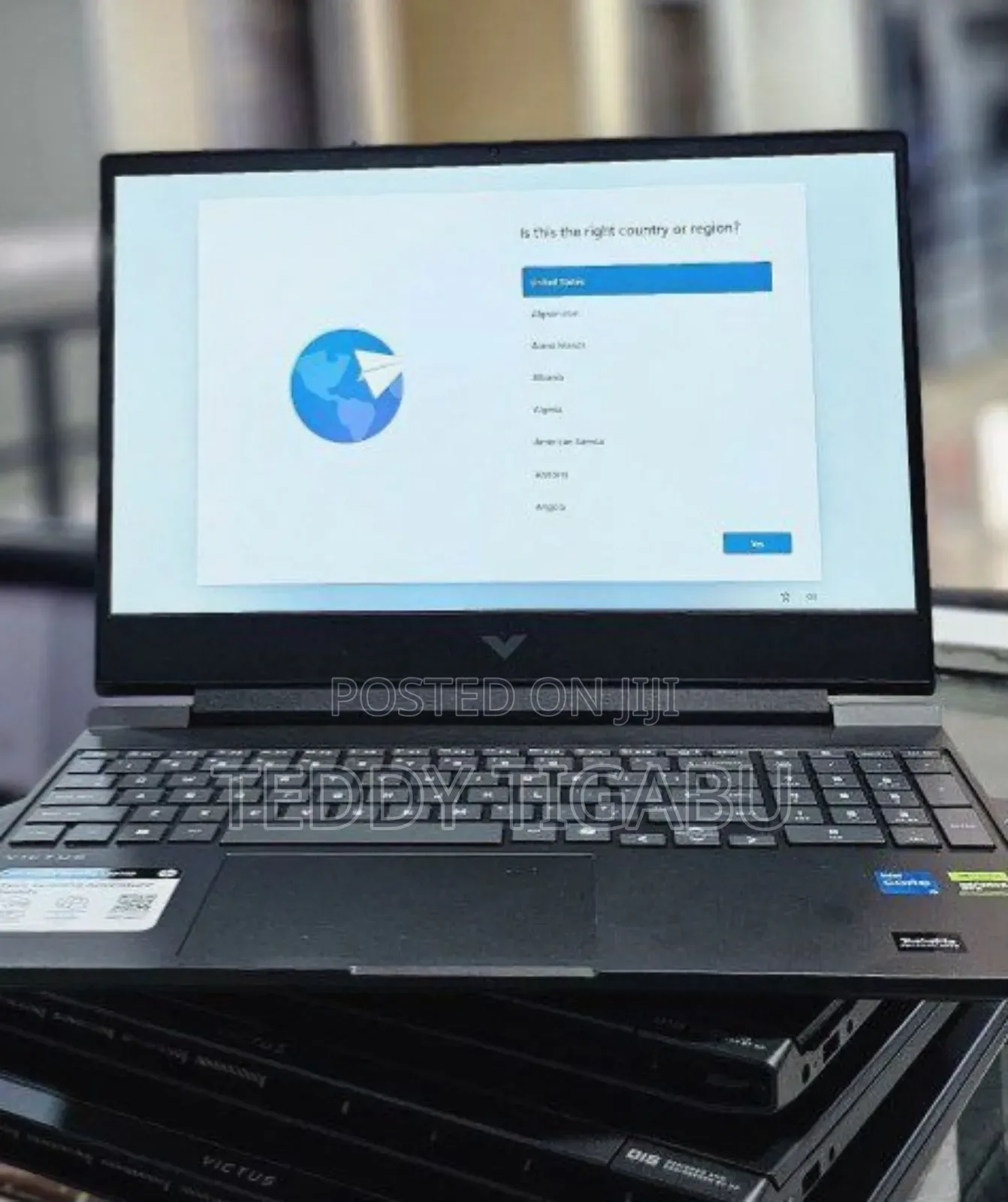 New Laptop HP Victus 15 8GB Intel Core I5 SSD 512GB