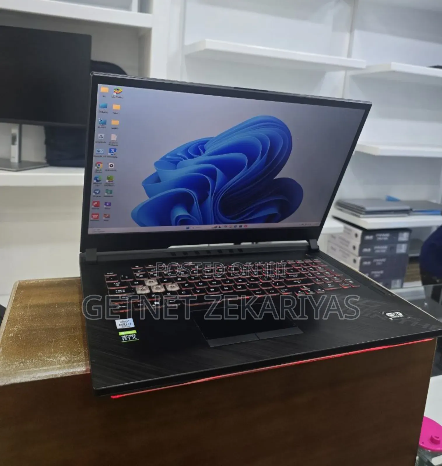 New Laptop Asus ROG Strix G15 16GB Intel Core I7 SSD 1T