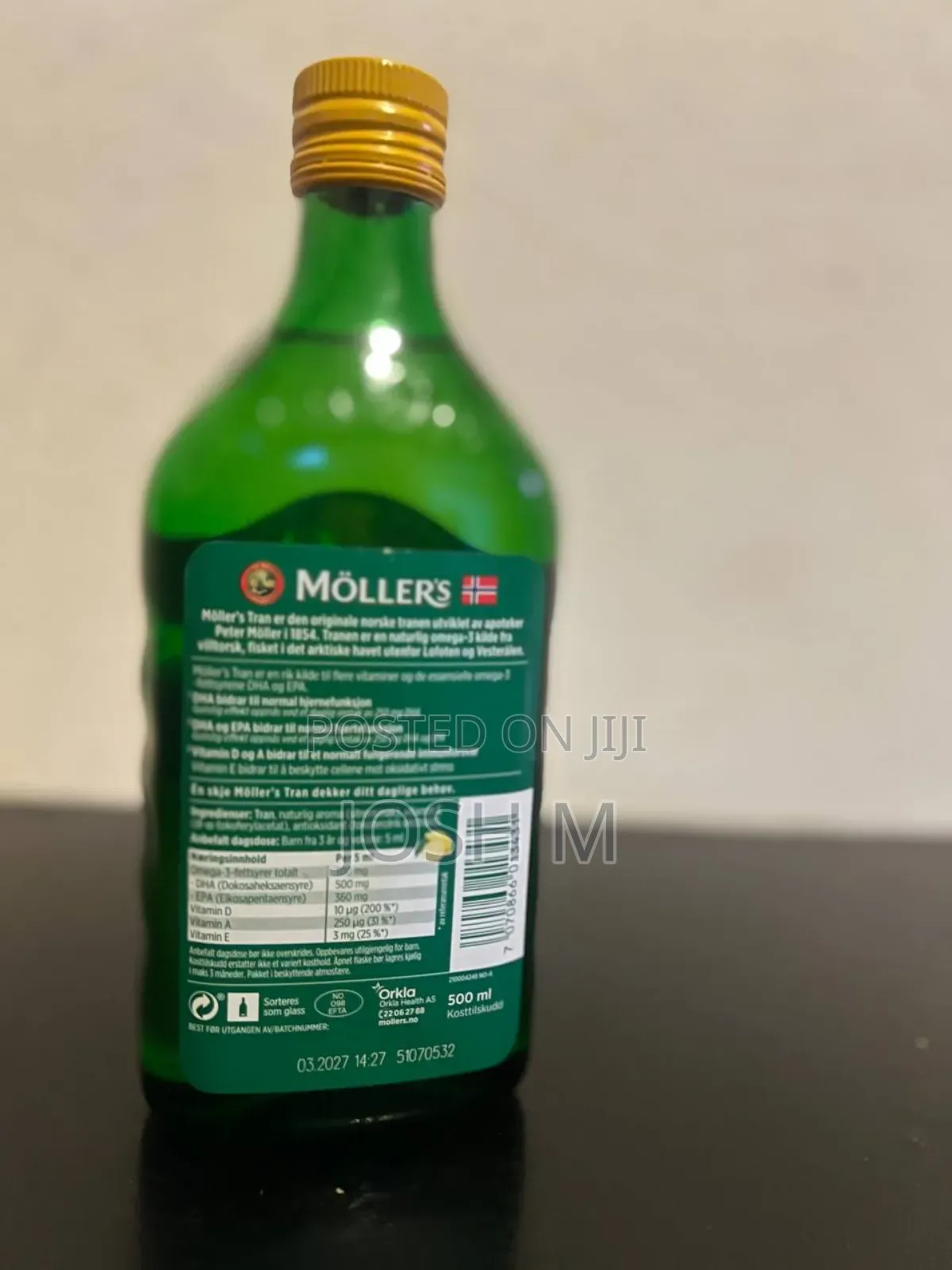 Mollers Tran Omega 3 Fish Oil