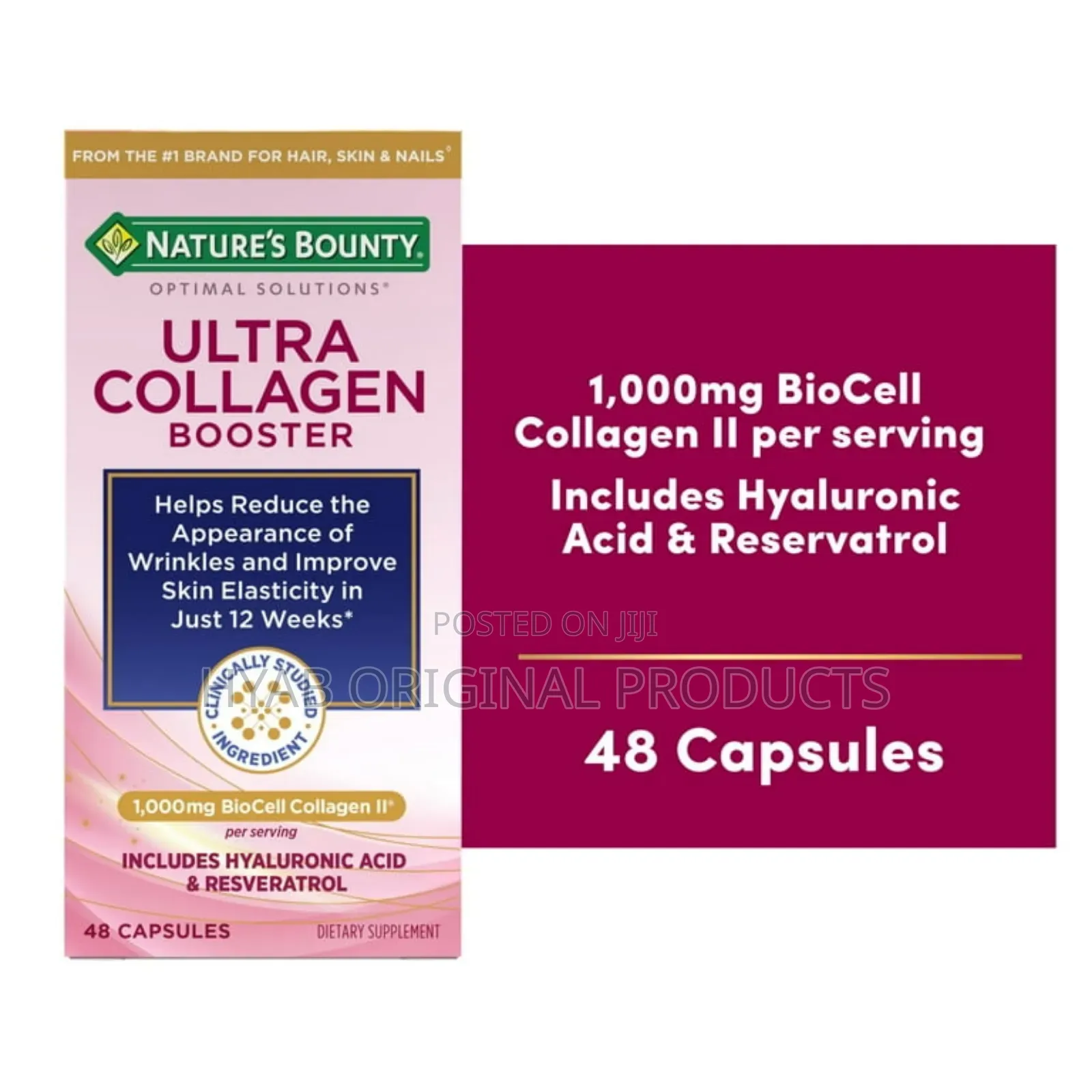 Ultra Collagen Booster for Healthy-Aging, 1000mg Collen2