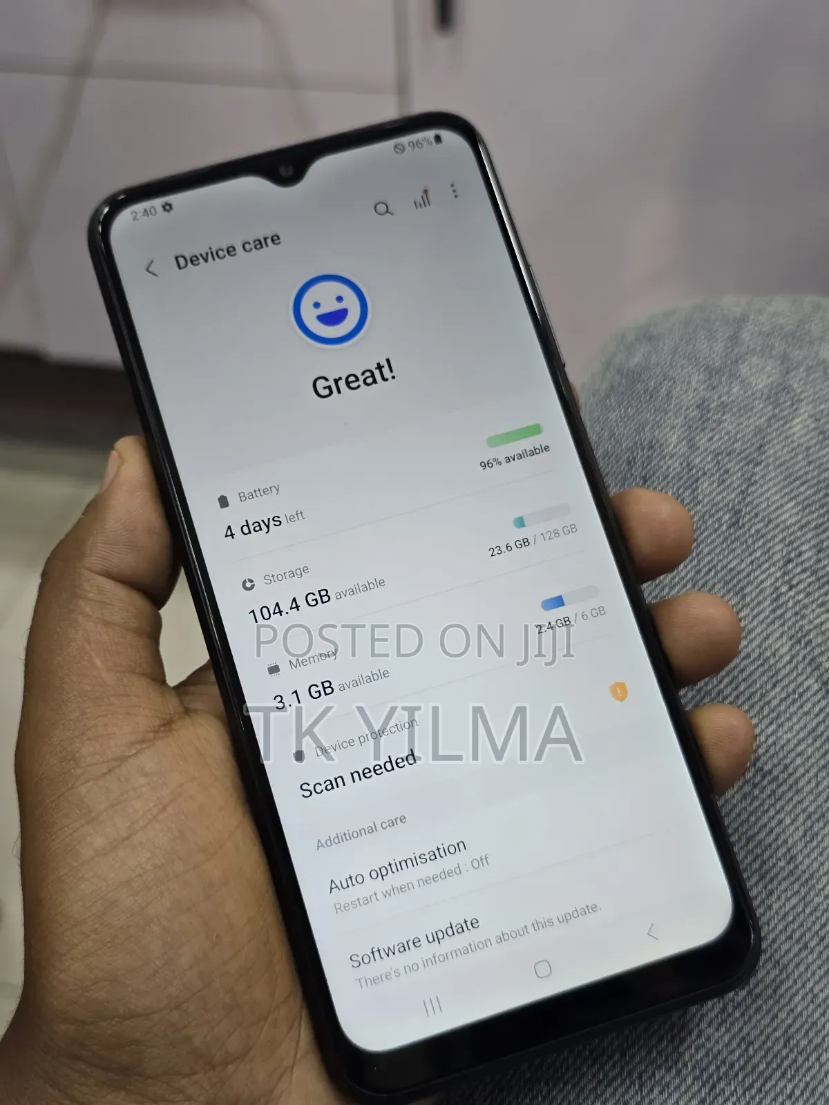 New Samsung Galaxy Wide 5 128 GB Black