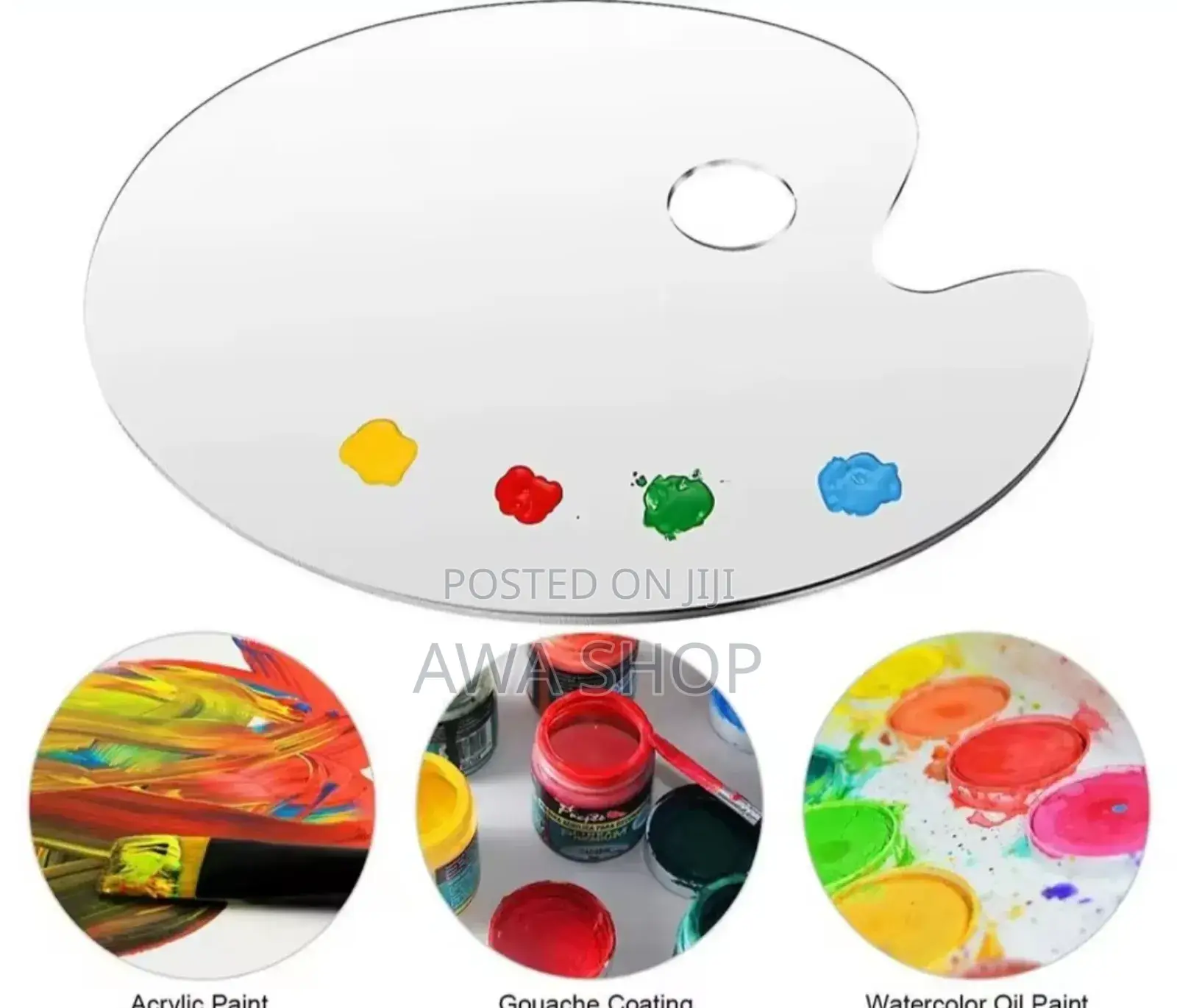 1pc Acrylic Pallette