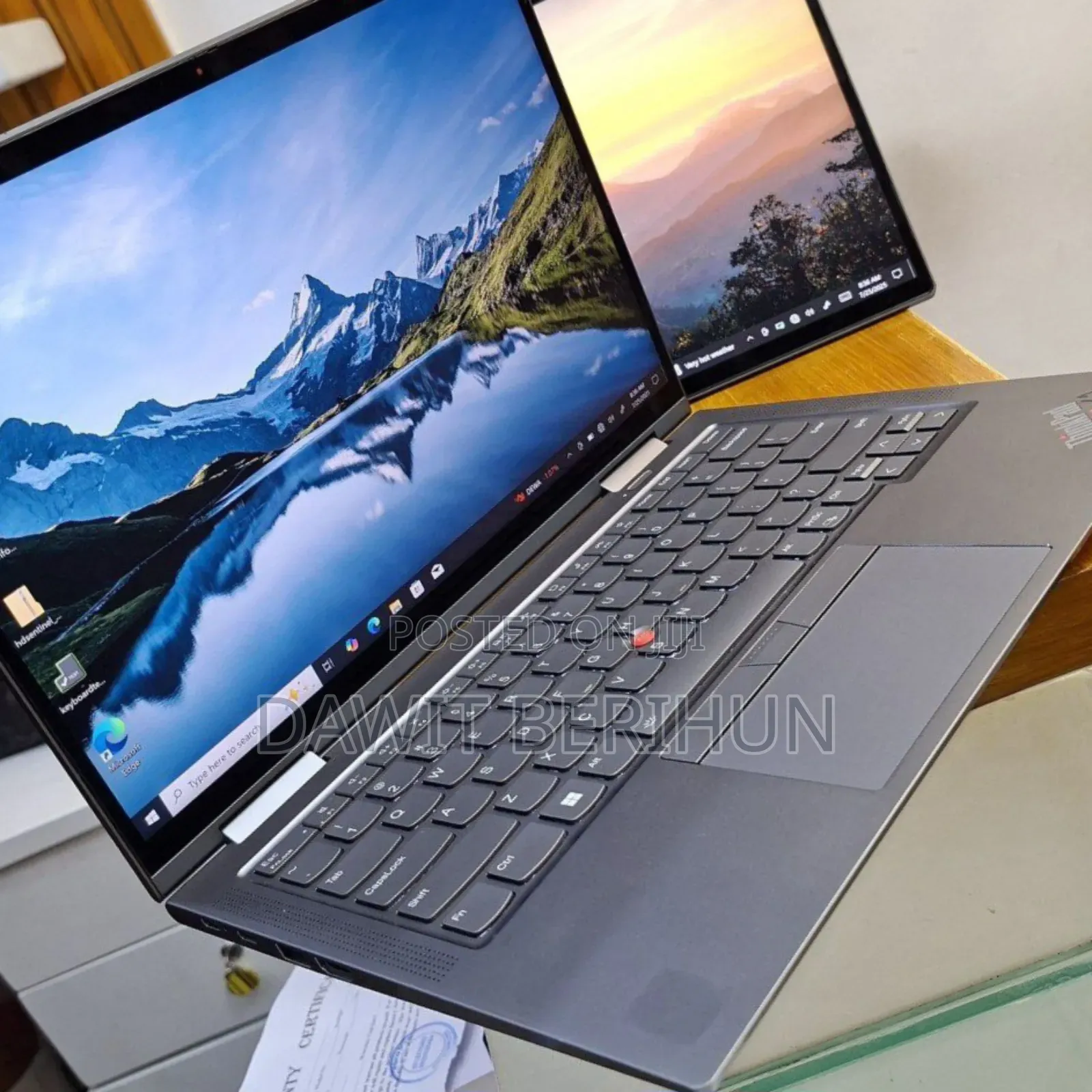 New Laptop Lenovo Thinkpad X1 Yoga 32GB Intel Core I7 SSD 512GB