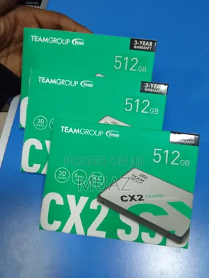 Photo - Teamgroup Cx2 512gb Sata SSD – Fast Reliable Storag