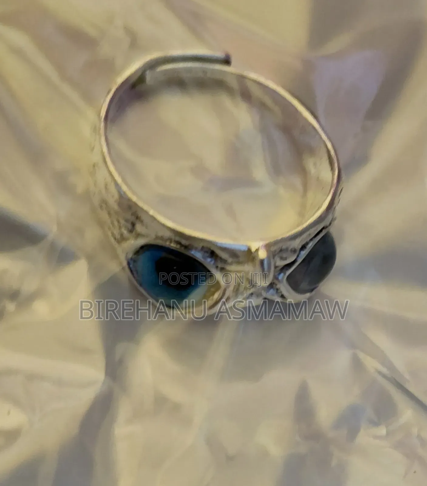 Vintage Owl Ring Resizable