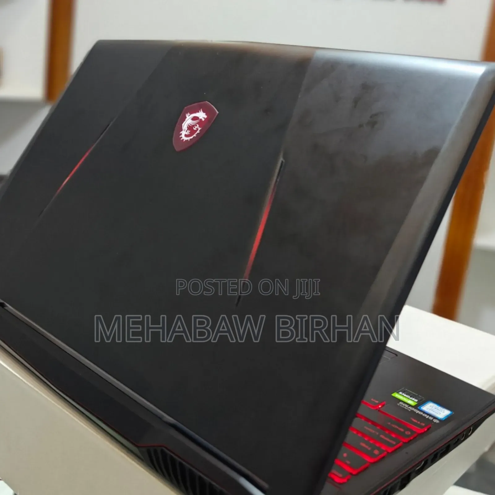 New Laptop MSI GL63 8RD 16GB Intel Core I7 HDD+SSD 1T