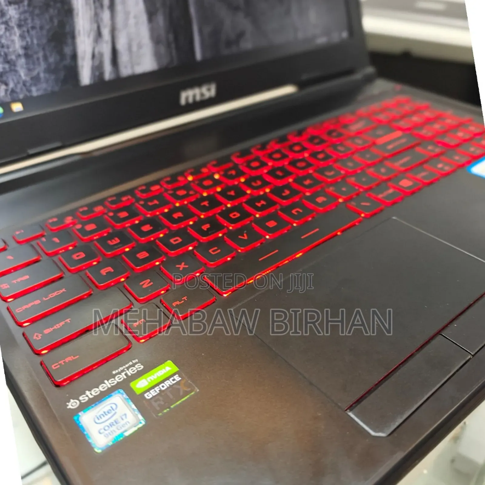 New Laptop MSI GL63 8RD 16GB Intel Core I7 HDD+SSD 1T