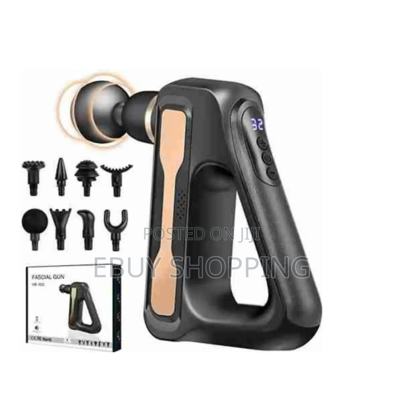 *Deep Tissue Massage Gun – 300w Motor For Stiff Muscles*