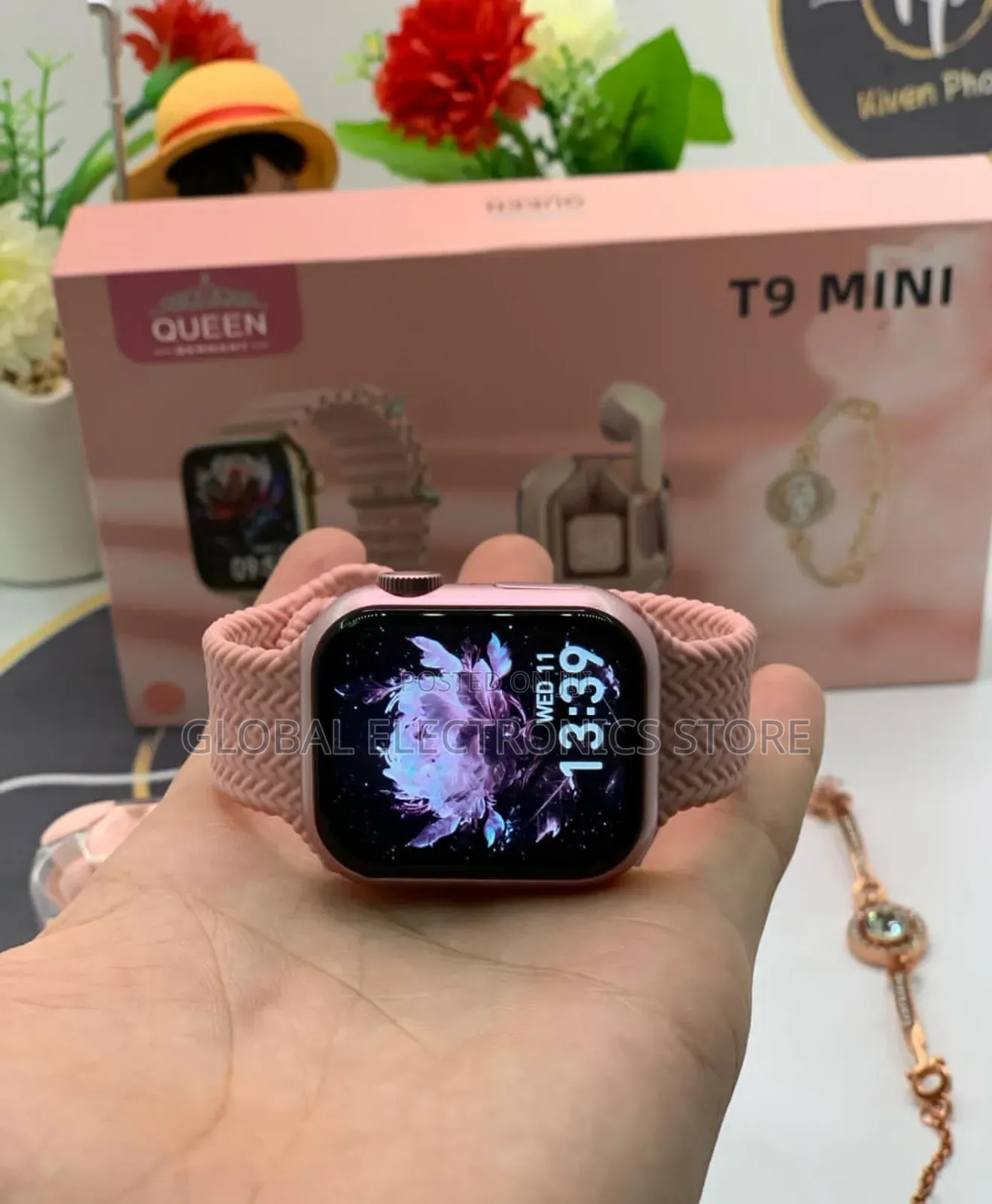 Original Premium Smart Watch + 3-in-1 Combo! With Airpod