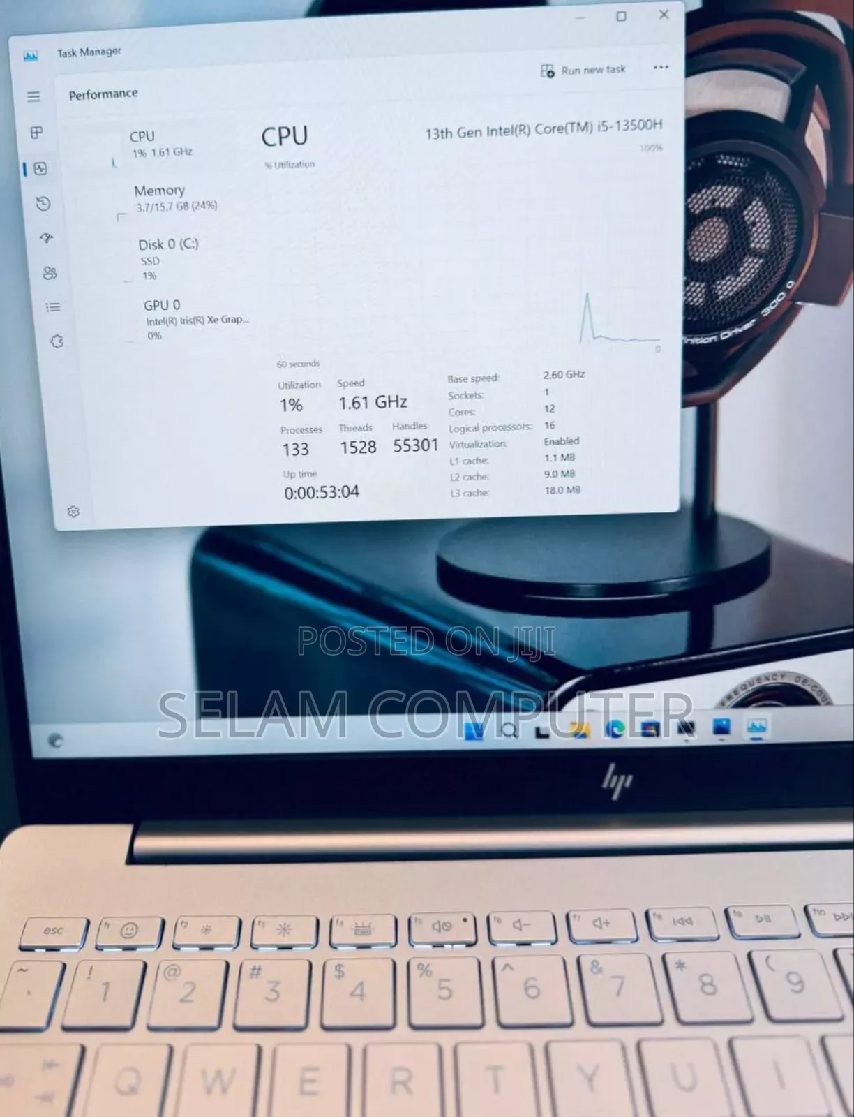 New Laptop HP Pavilion 14 16GB Intel Core I5 SSD 1T
