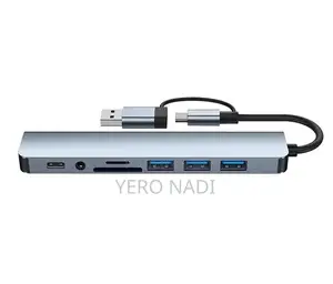 8-in-2 Multi-Functional Usb Hub