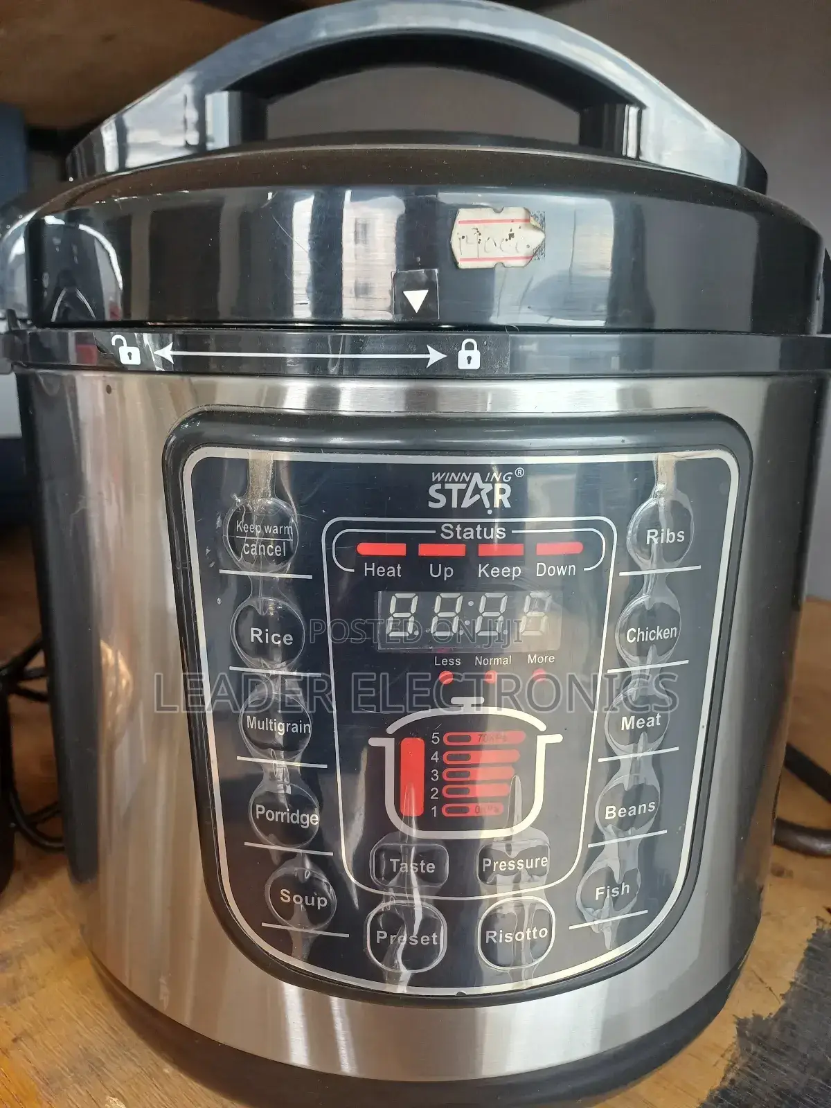 Winning Start Pressure Cooker 6 Liter