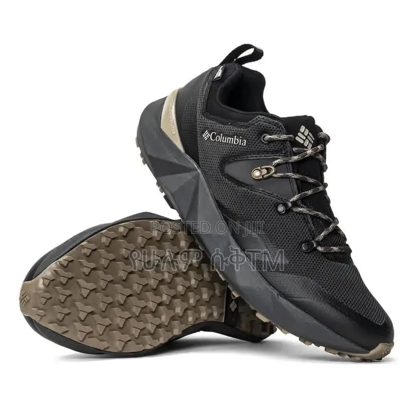 Original Columbia Facet 60 Black/Grey Men’S Waterproof Shoes
