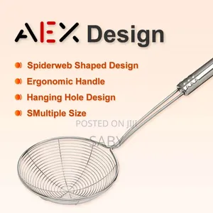 Satinless Steel Spider Strainer