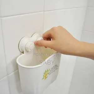 Wall-mounted Suction Cup Holder