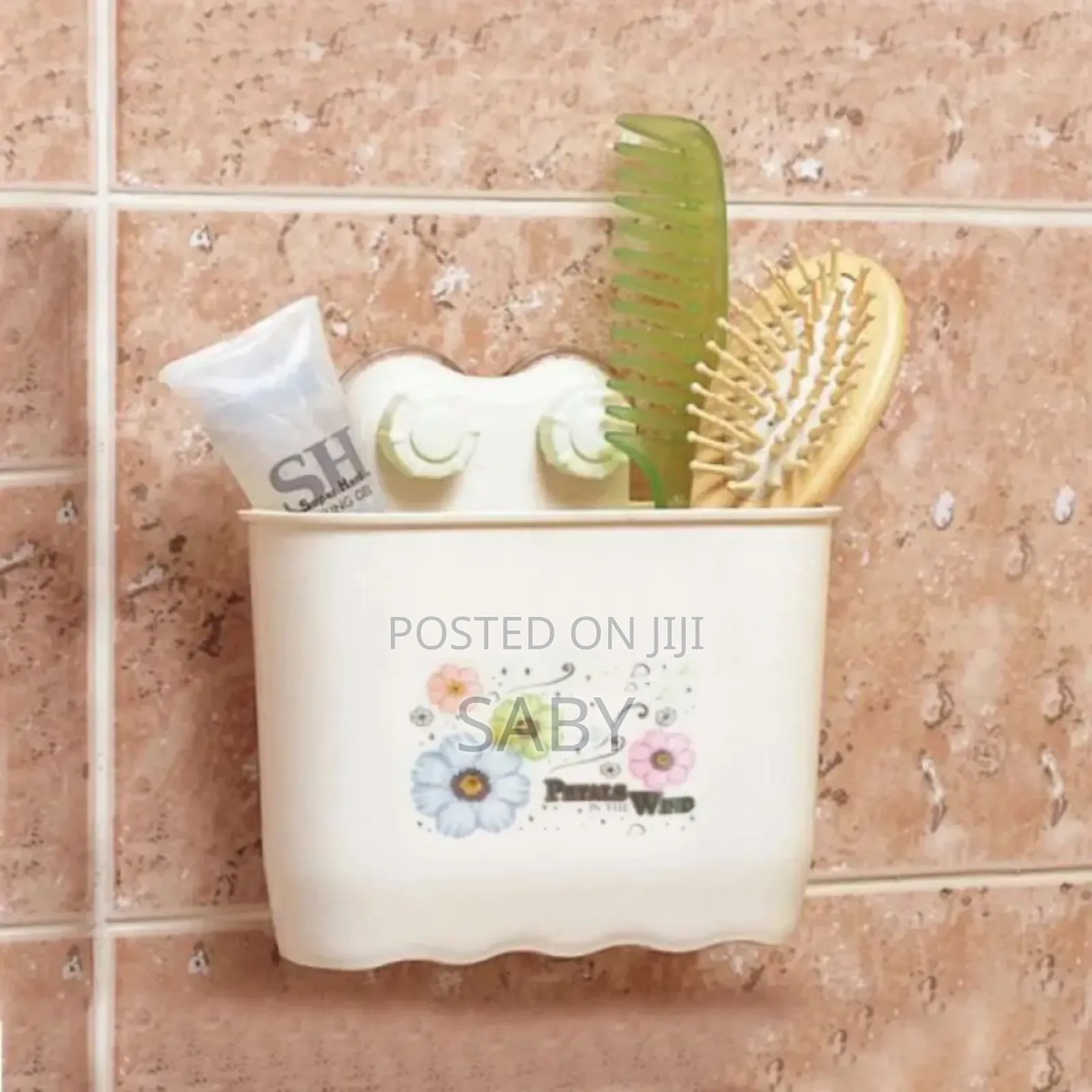 Wall-mounted Suction Cup Holder