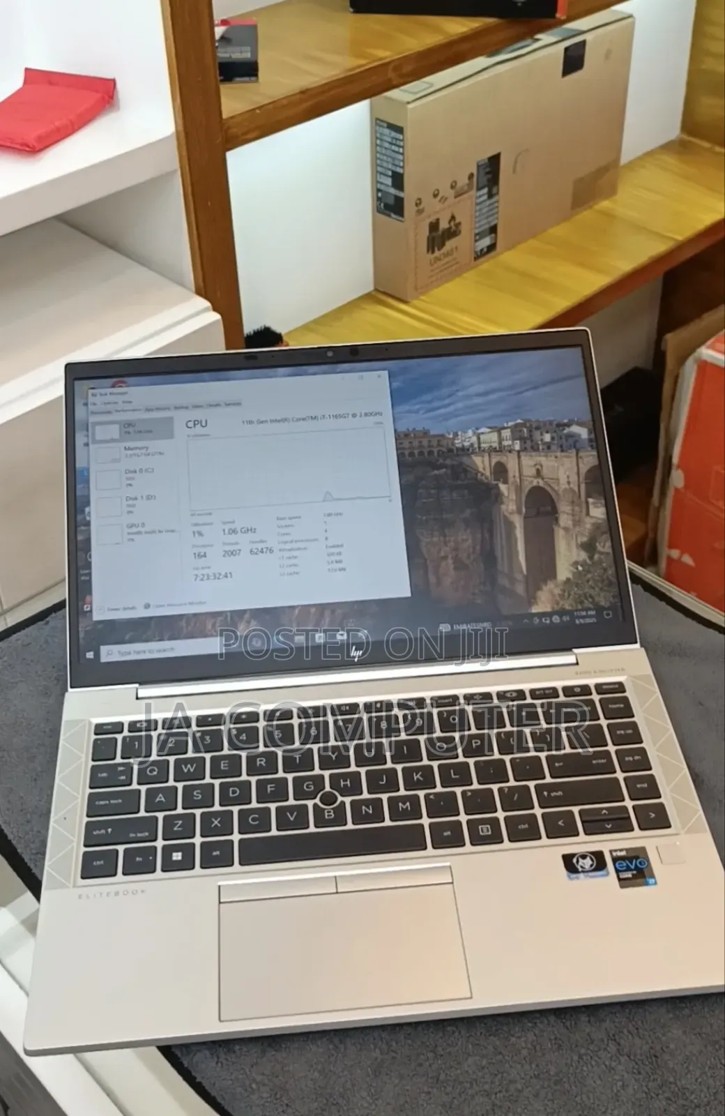 New Laptop HP EliteBook 840 G8 16GB Intel Core I7 SSD 512GB