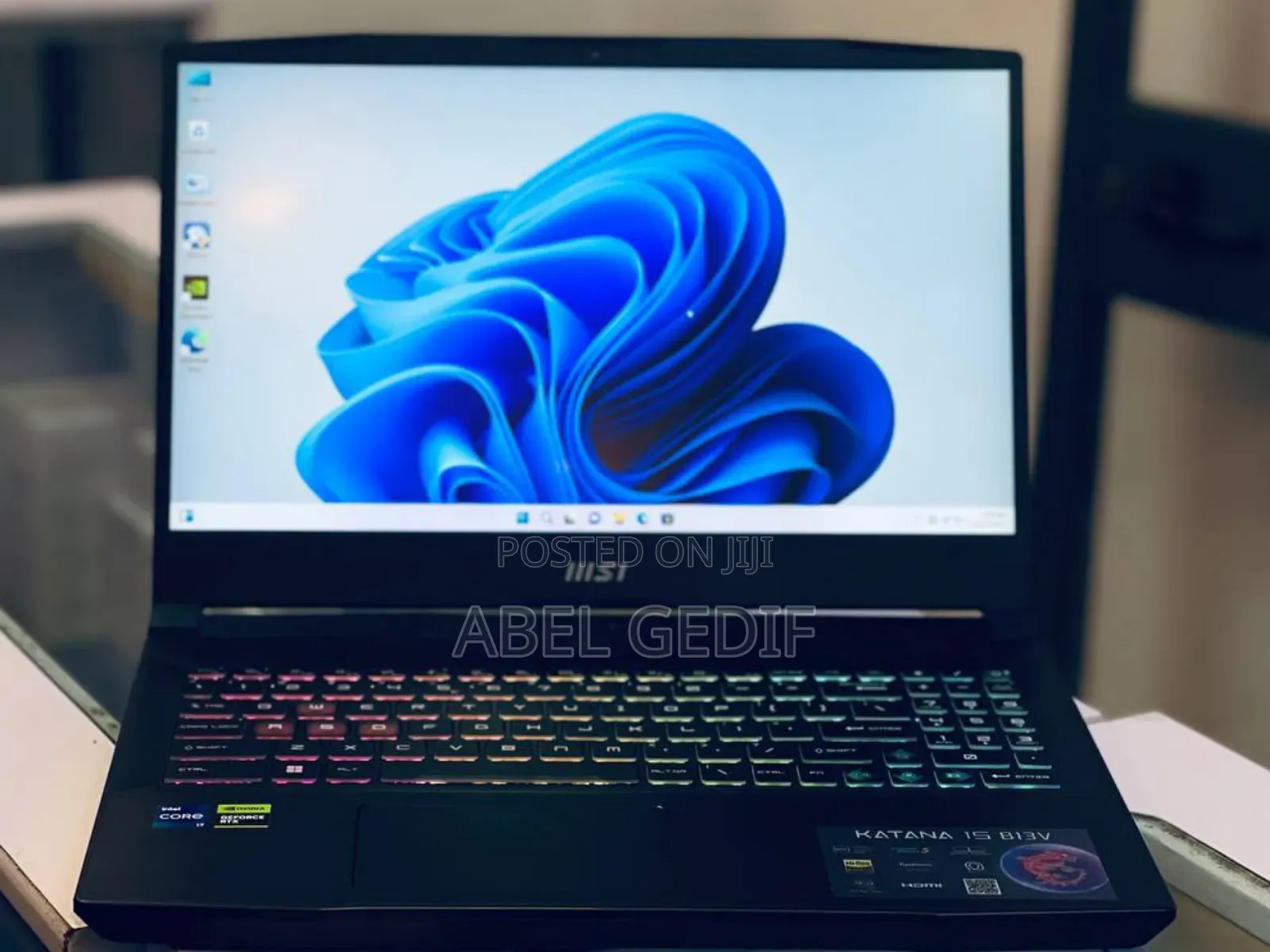 New Laptop MSI Katana 15 16GB Intel Core I7 SSD 1T