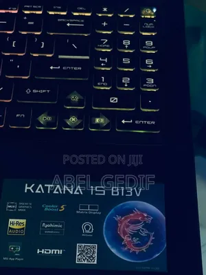New Laptop MSI Katana 15 16GB Intel Core I7 SSD 1T
