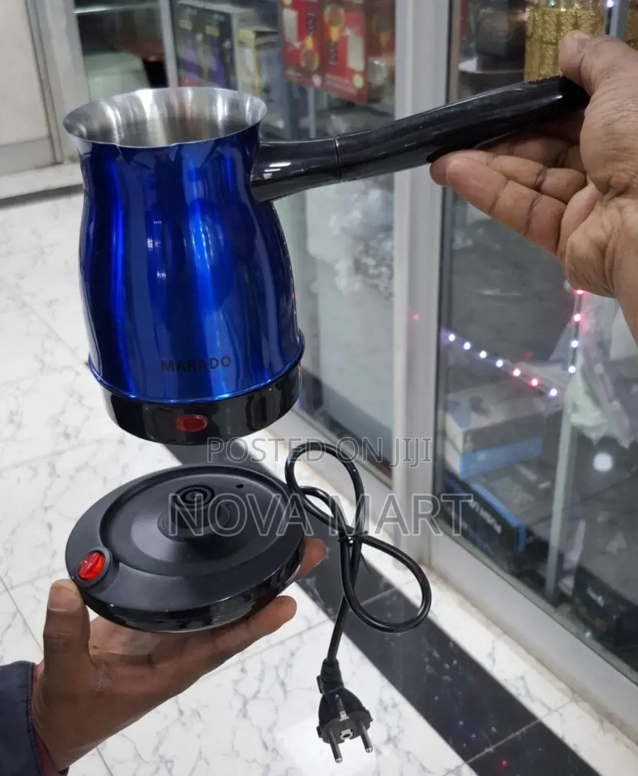 የቡናና የወተት ማፍሊያ/ ማገናፈያ