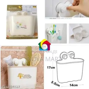 Wall Mounted Sunction Cup Holder