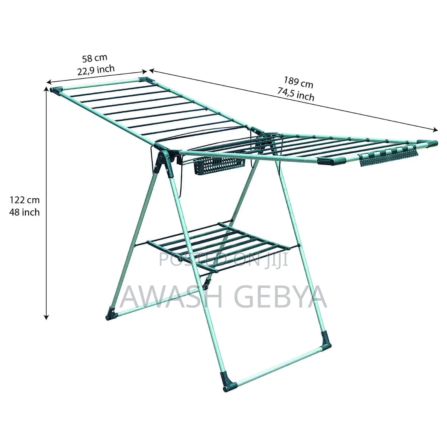 Nokba Four Wing Cloth Draying Rack