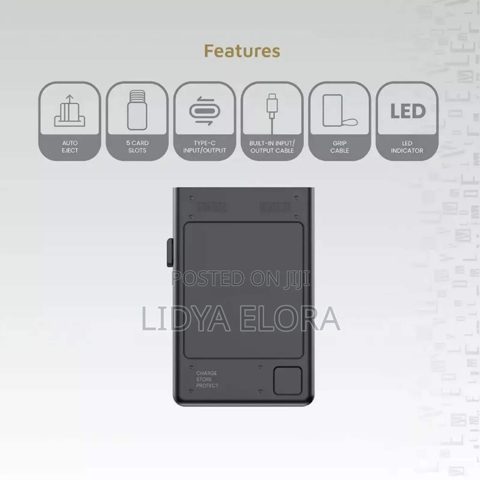 3-in-1 Smart Careholder Power Bank