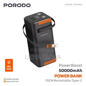 Porodo Power Boost 50000mah Power Bank