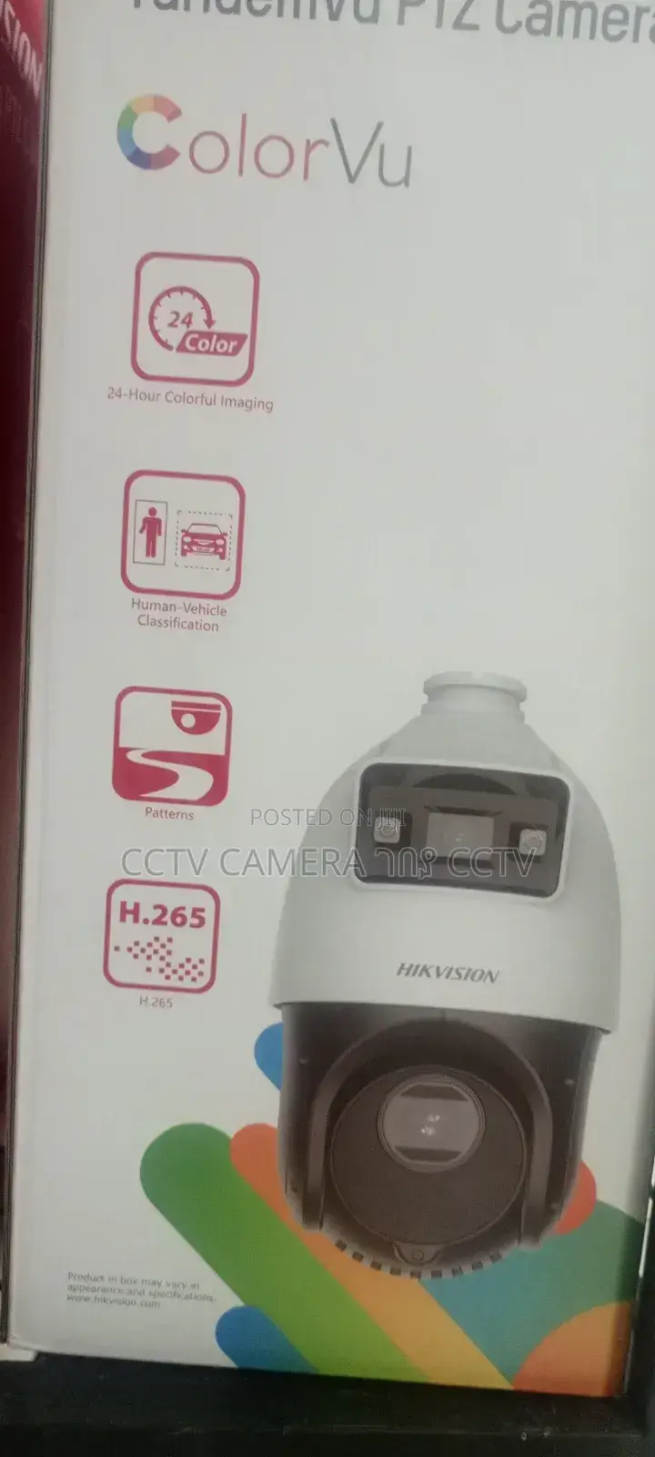 PTZ Hikvision 4+4mp
