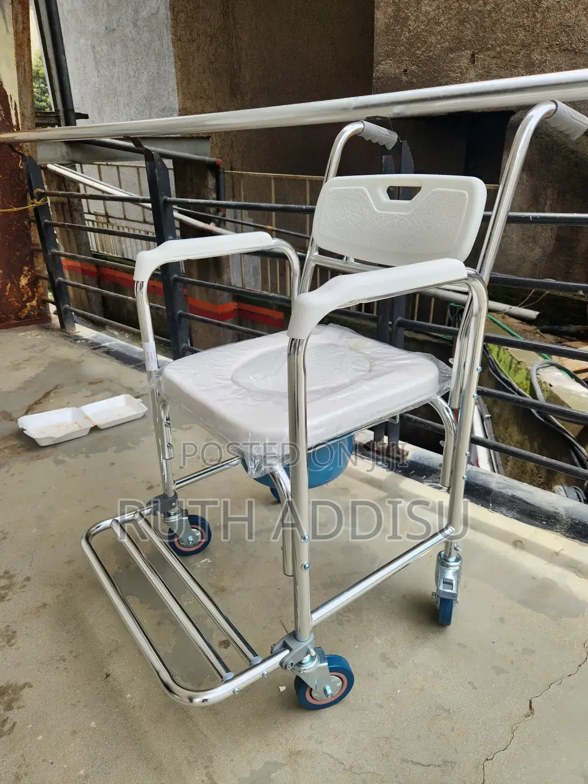 Commode Wheelchair達成heavy Duty Toilet Wheelchair𧙕wheelchair