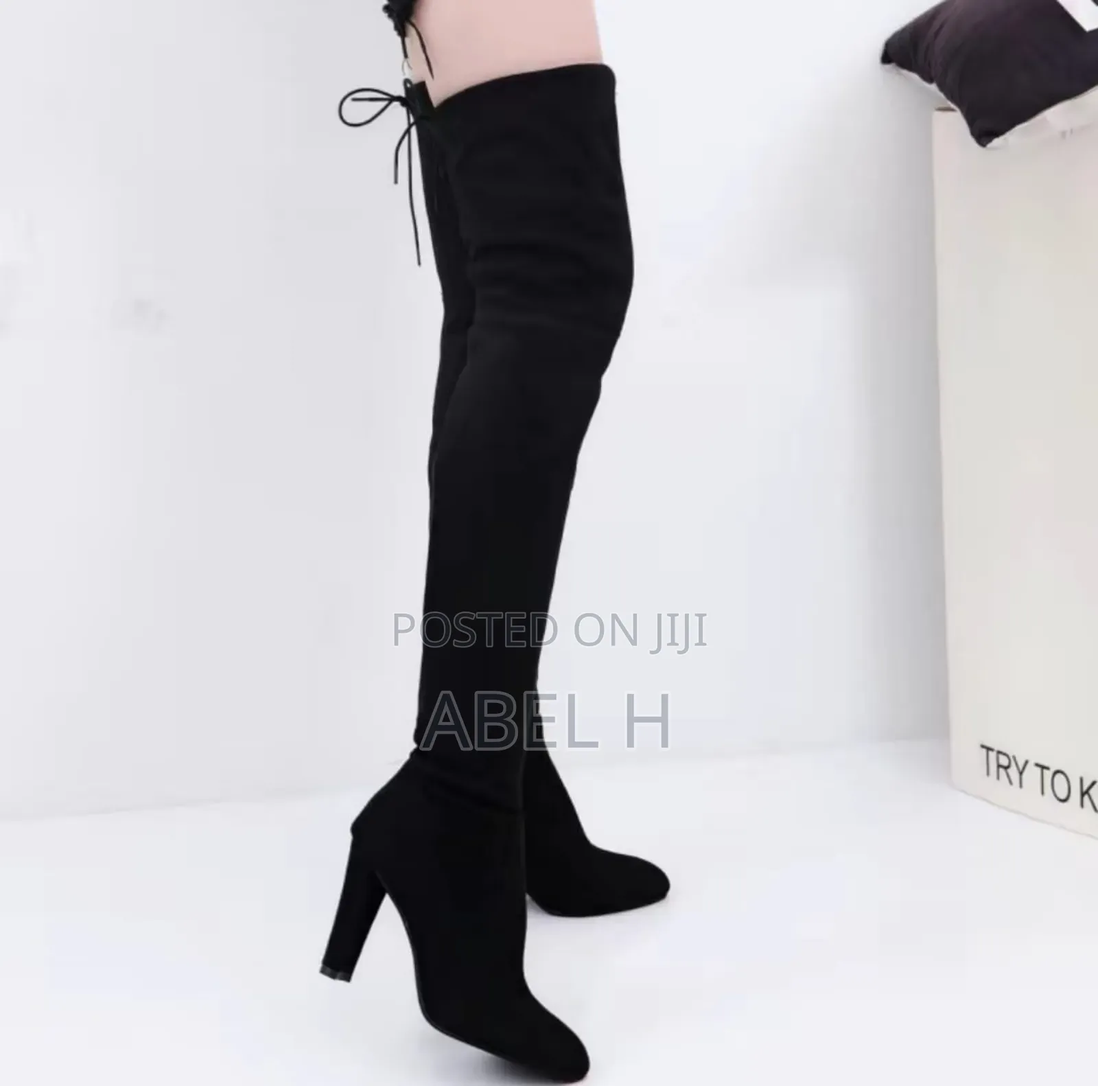 Women's Over the Knee Boots Black