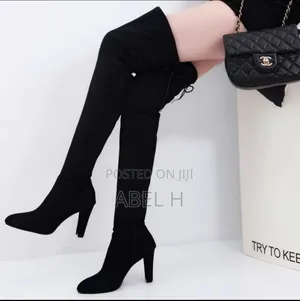 Women's Over the Knee Boots Black