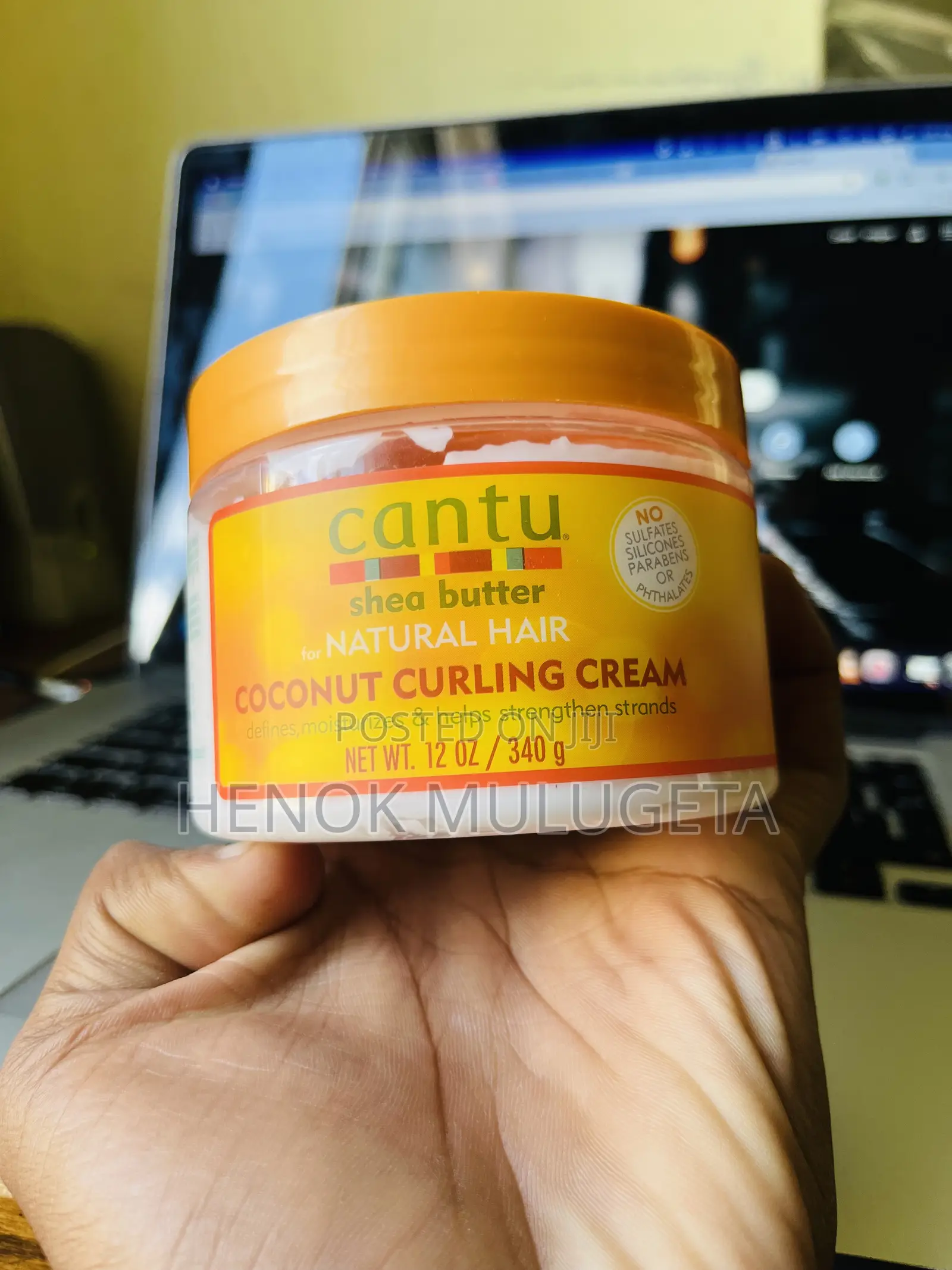 Original Cantu , Hair Curling Cream Product
