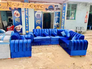 Photo - ሶፋ ኮርነር ኤልሼፕ ጠበብ ላለ ቤት የሚሆን በማለዳ ፎም ስፓንጅ በ Hd#1quality የተሰራ