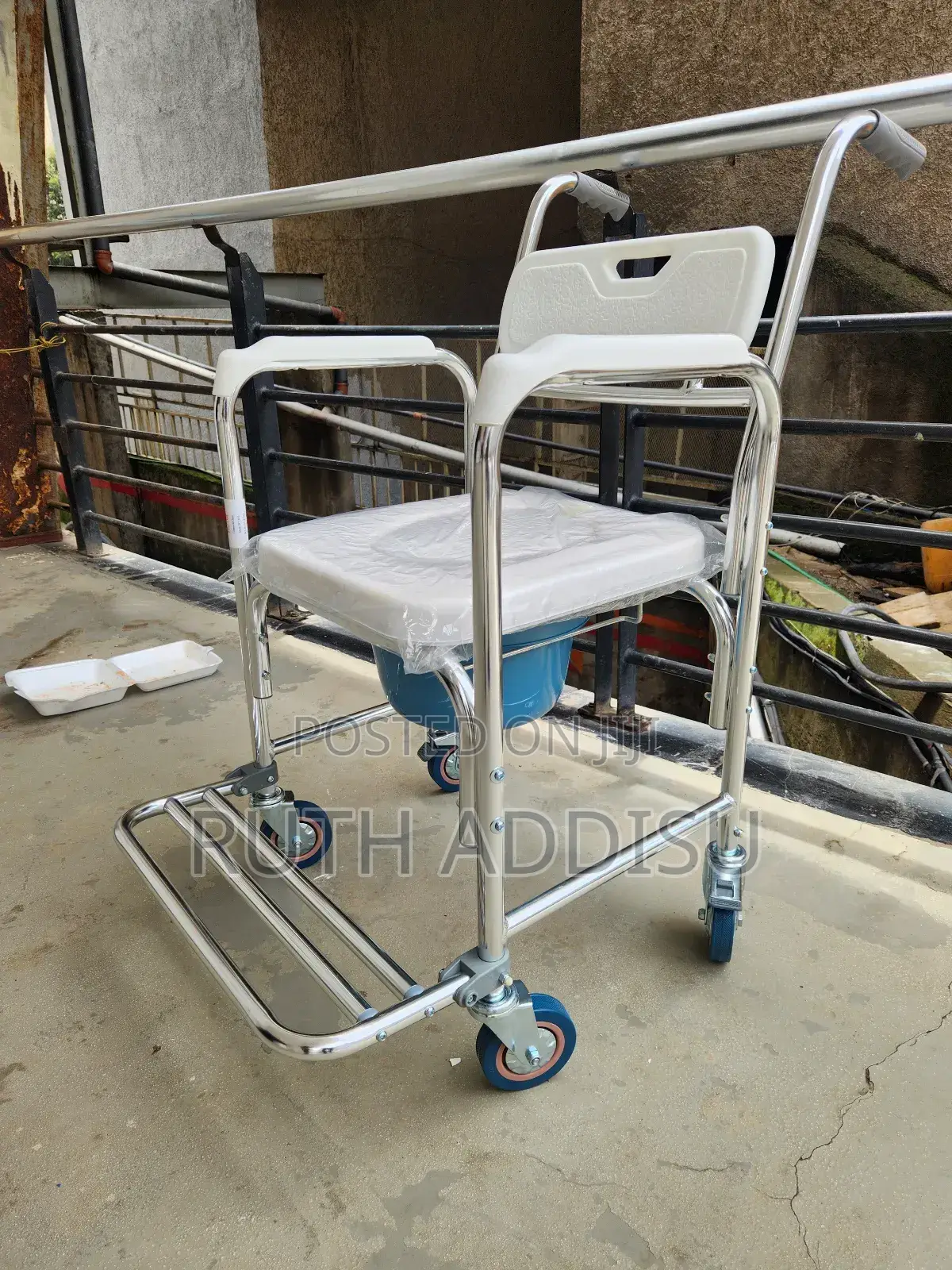 Wheelchair长了removable Popo Wheelchair元的commode Wheelchair