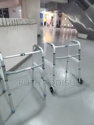 Photo - Stainless Walker埠後classic Walker鰲你heavy Duty Walking Aid New