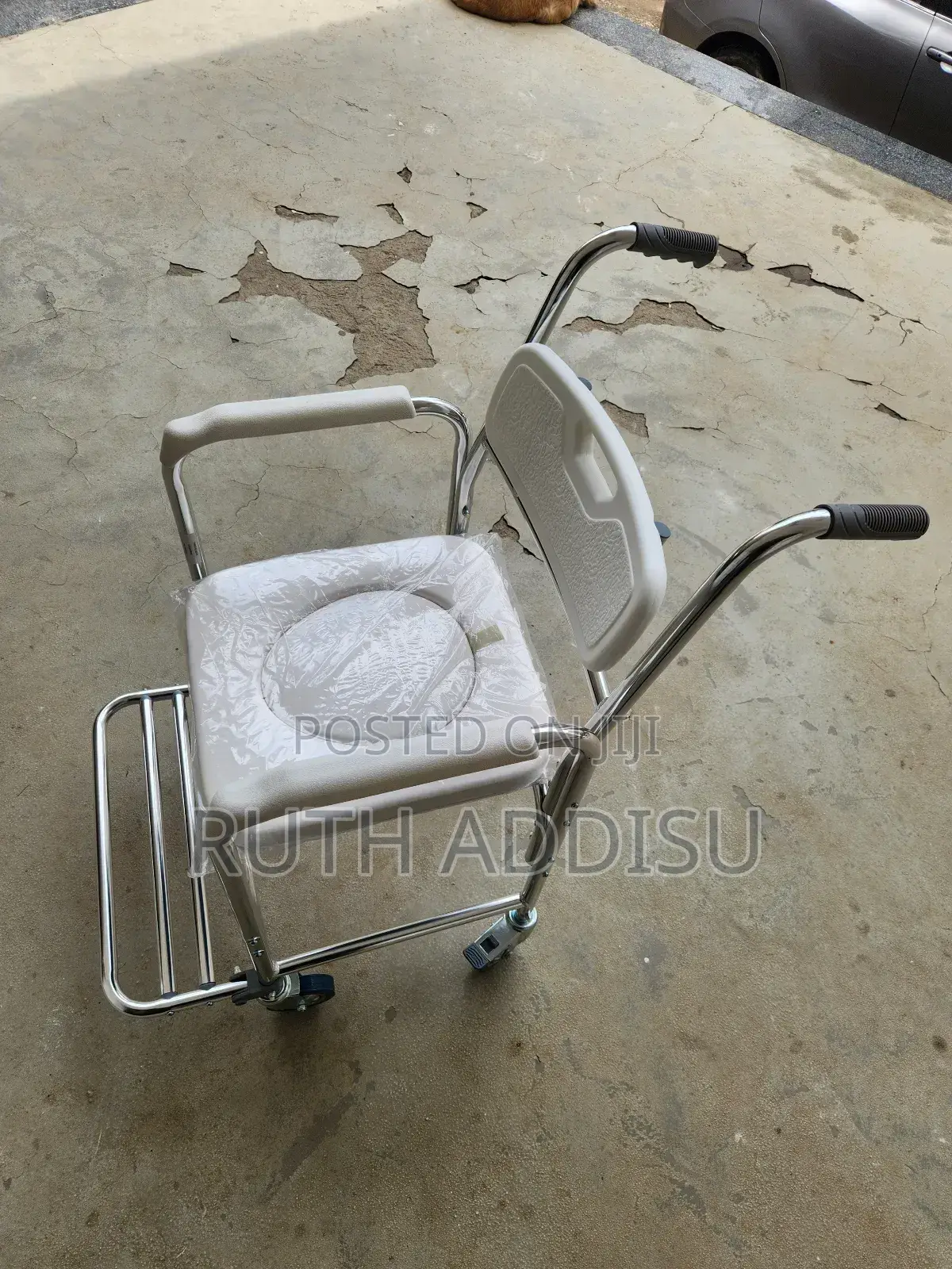 Commode Foldable Removable Popo Wheelchair懲處wheelchair Popo