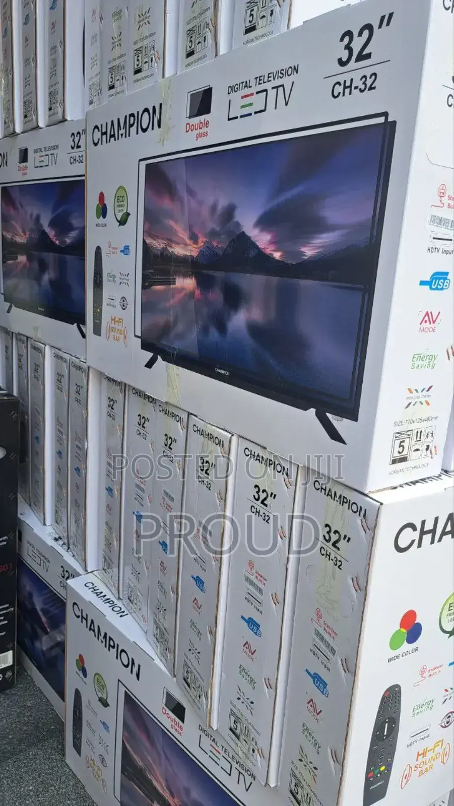 Champion 32 Inch Double Screen Hifi Tv