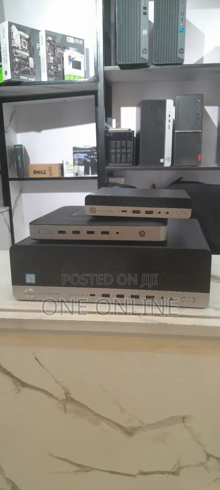 New Desktop Computer HP EliteDesk 800 G4 8GB Intel Core I5 SSD 512GB