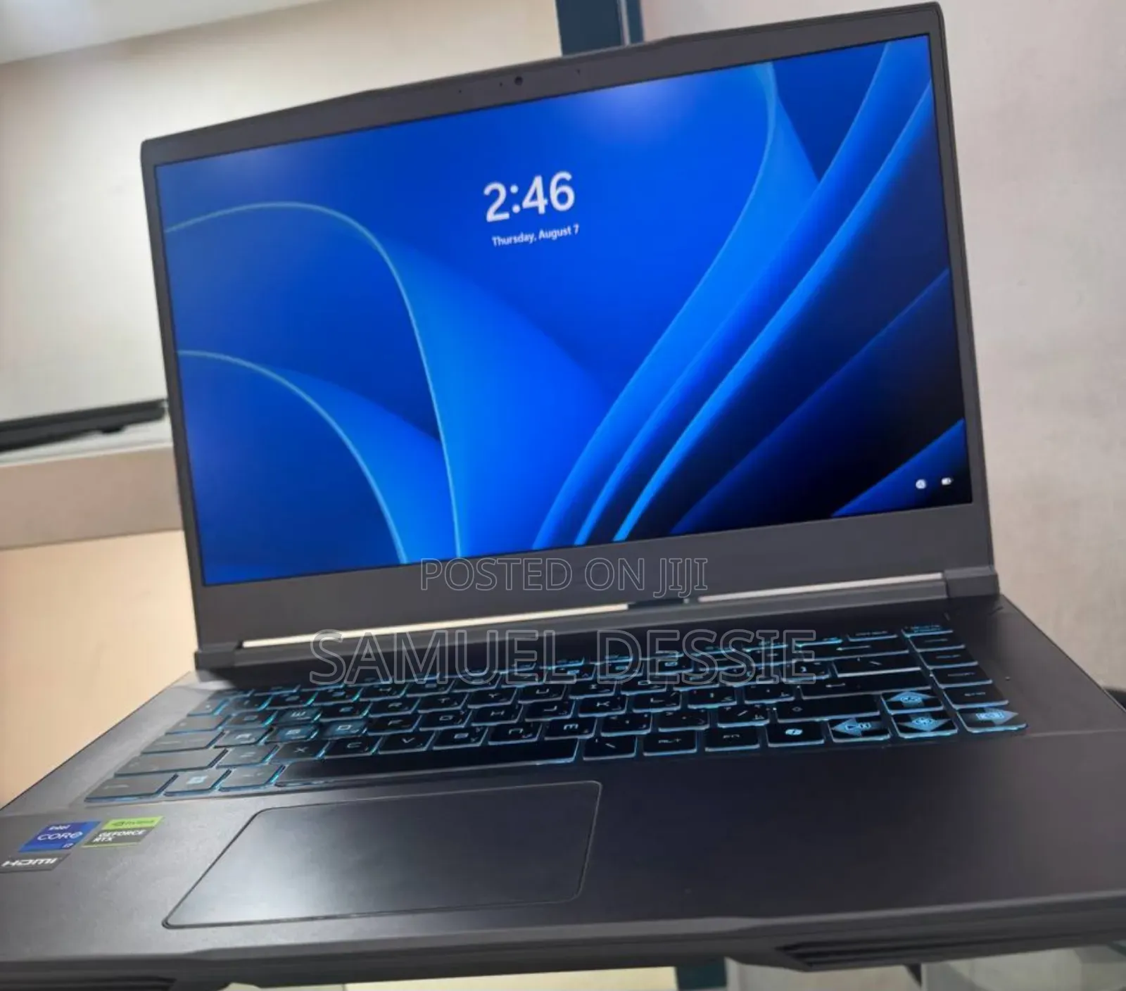 New Laptop MSI 16GB Intel Core I7 SSD 512GB