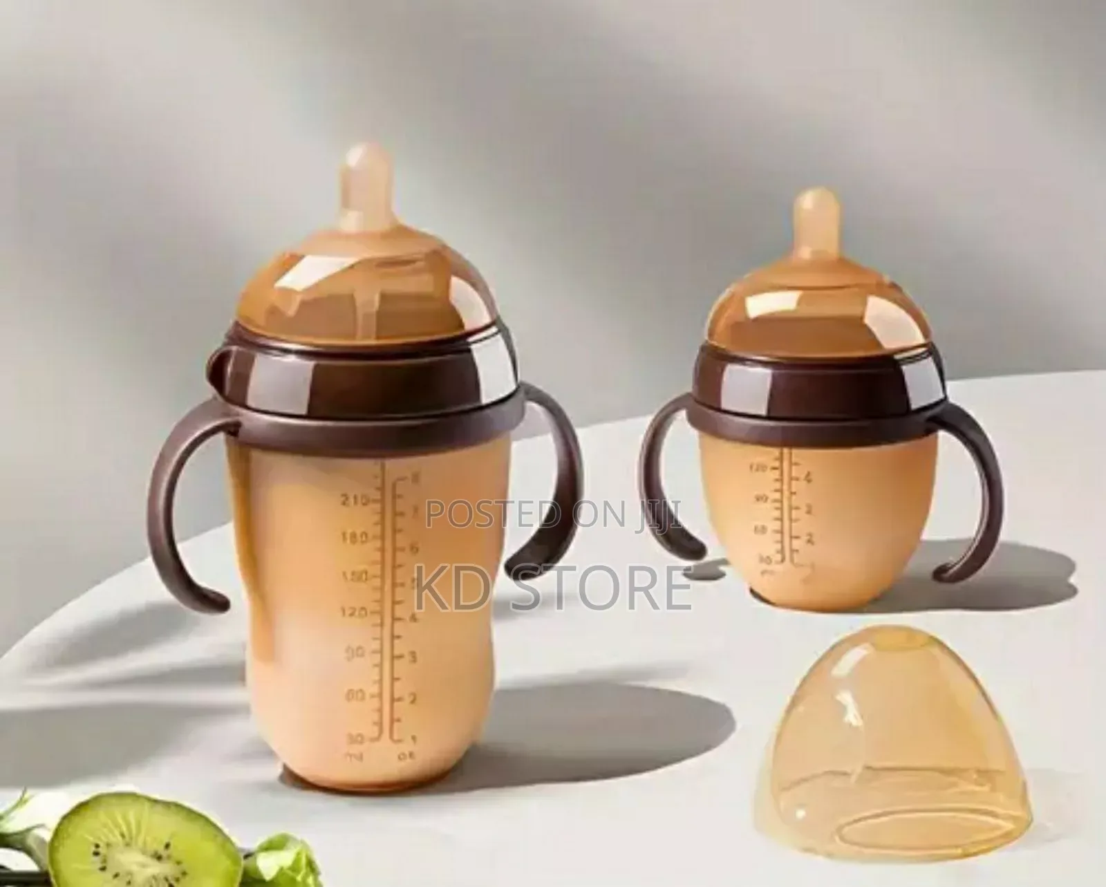 Baby Bottle With Silicone Nipple