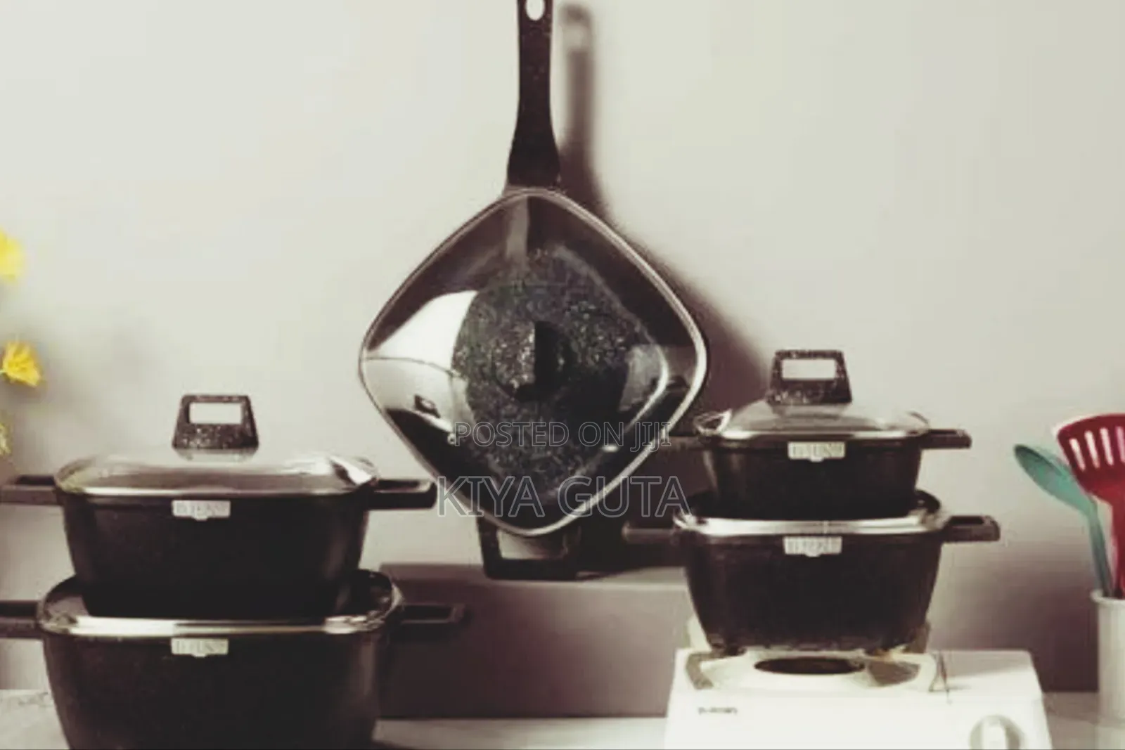 B.H.N Non Stick Caoting 21 PCS Cookware Set