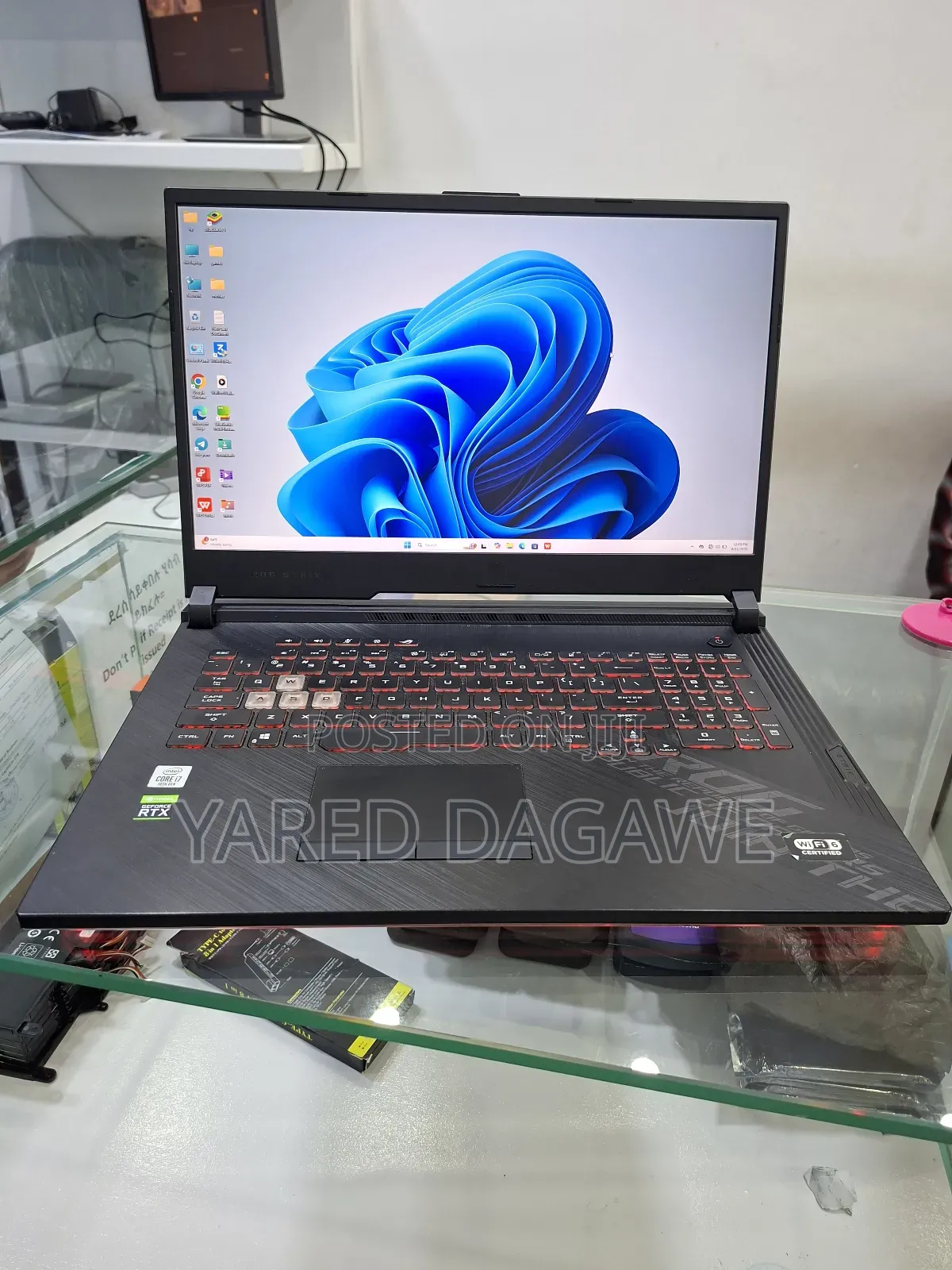 New Laptop Asus ROG Strix G15 16GB Intel Core I7 SSD 1T